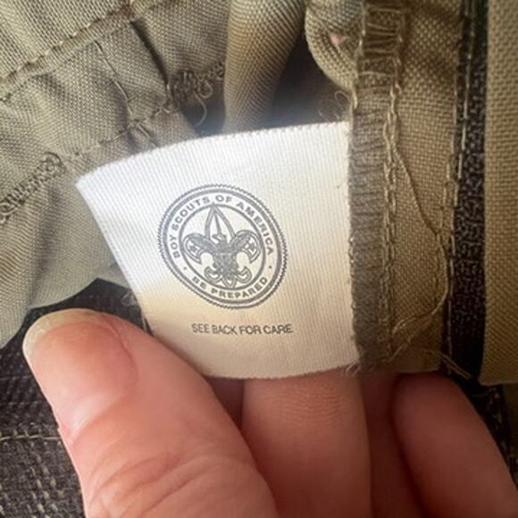 Boy Scouts of America Switchback Convertible Uniform Pants Men's Large 34 Green - Picture 5 of 9